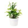 Plastic Morning Glory Artificial Potted Plants Multicolor Faux Bonsai  Home Decoration