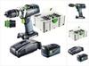 Аккумуляторный шуруповёрт Festool DRC 18/4 Li-Basic
