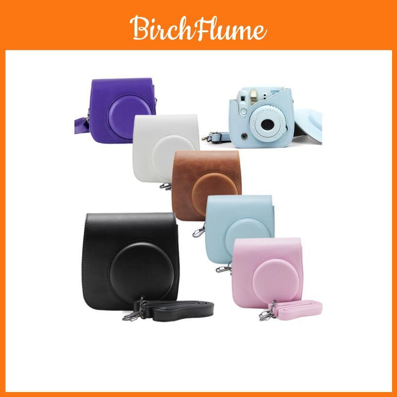 Fujifilm Instax Mini 8 9 Camera Carrying Bag With Soft Microfiber Interior And Adjustable Shoulder Strap