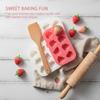 Fruit Strawberry Dessert Mousse Cake Mold Silicone Cake Decorations Reusable Baking Molds Kitchen Tools