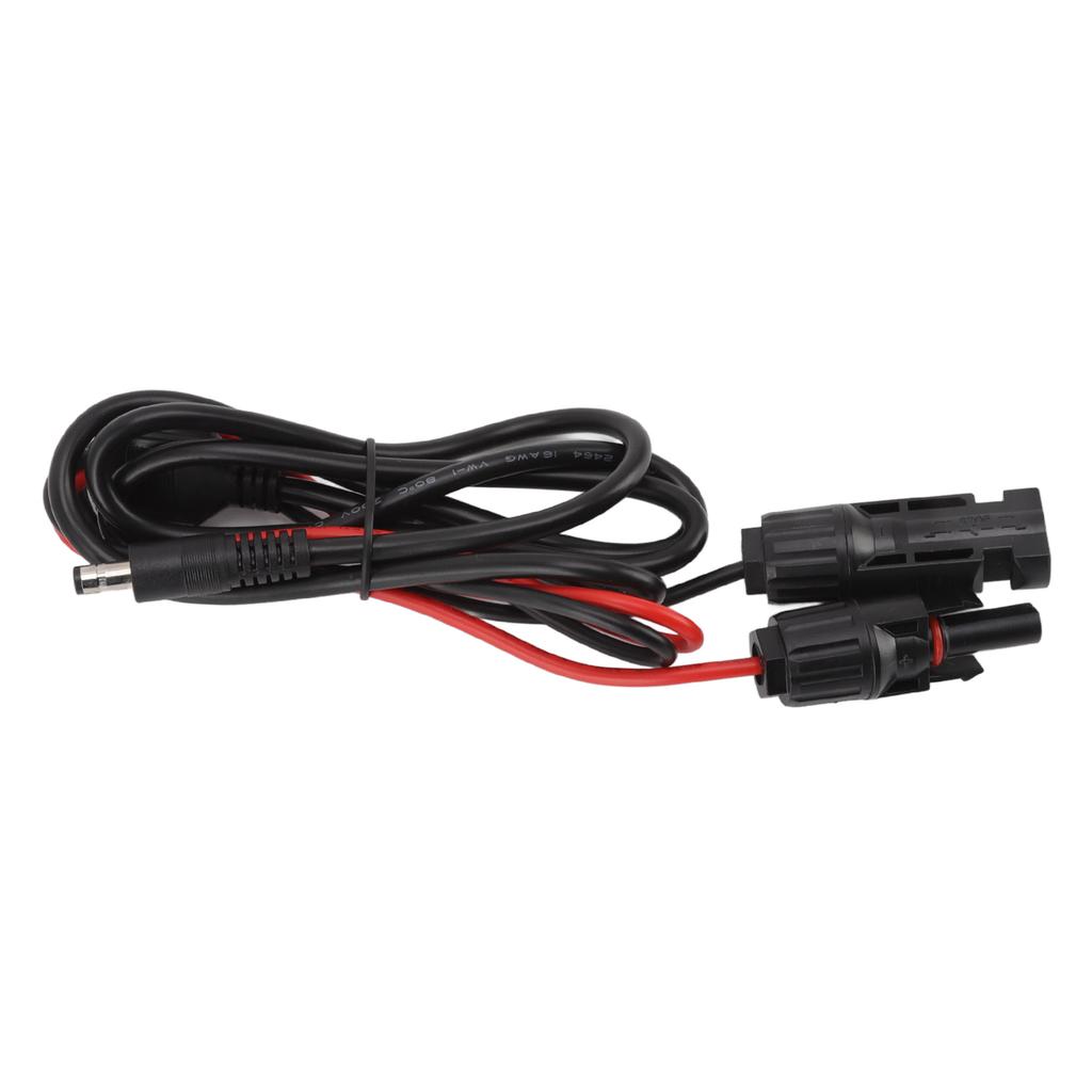 16AWG Solar Connector to DC 5.5mm Male Adapter Cable Copper Solar Panel Extension Cable