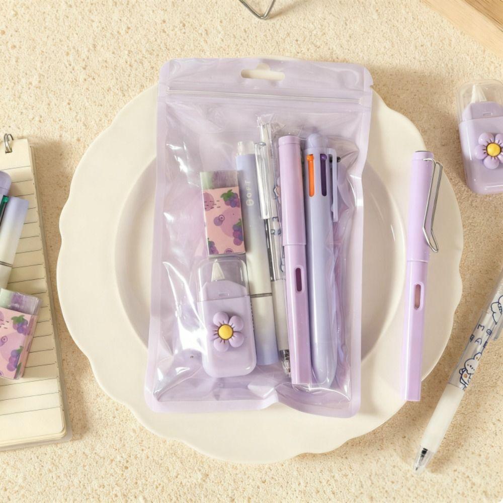 Multiple Color 6-color Ballpoint Pen 6-in-1 Correction Tape New Gel Pen Students