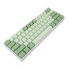 60% 61 Keys Mechanical Keyboard RGB Hot Swappable USB Wired Red Switch Keyboard for Win 2000 ME XP 7