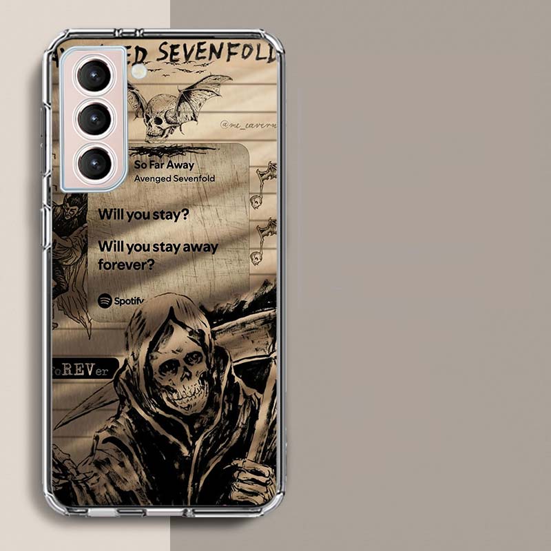 A-Avenged Sevenfold Phone Case For Samsung A16 A26 A36 A56 A17 A15 A25 A35 A55 A14 A24 A34 A54 A04S A05S Galaxy Note 20 10 9 8 A