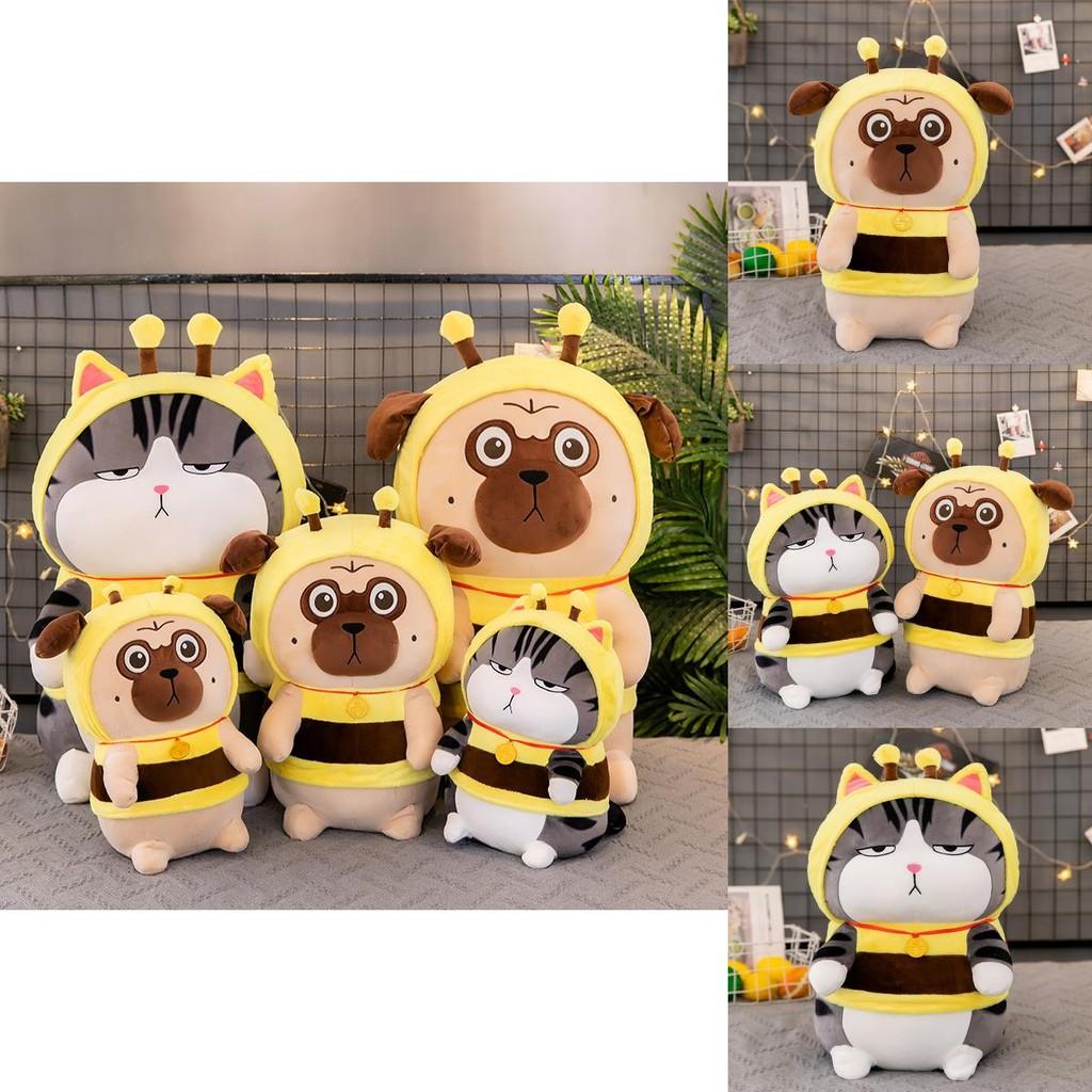 Bazhahei Cat Plush Toy With Soft Velvet For Kids Bedroom Decor Gift Special Characters Included