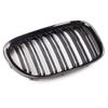 Pulleco A Pair Car Front Kidney Grille Grills Glossy Black For BMW F01 F02 F03 F04 740i 750i 7 Series 2009-2016 Auto Accessories