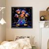Flower Series Diamond Painting Kits, 5D DIY Full Round Drill Sparkling Resin Art Craft Home Wall Decor Gift for Adults Beginners
