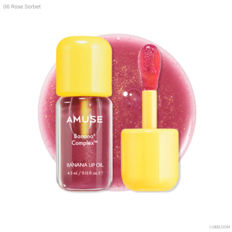AMUSE Banana Lip Oil 4.5ml (IVE WONYOUNG's Pick) (+Free Gift)