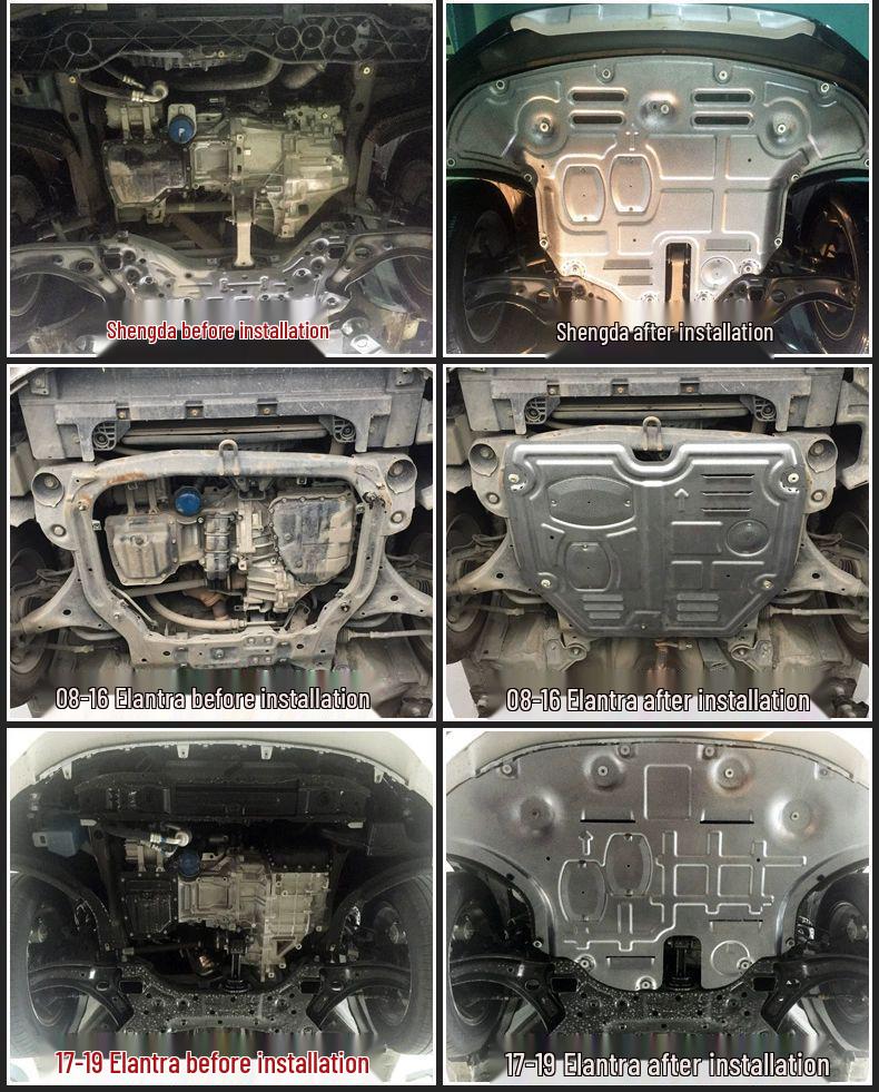Hyundai Elantra, Reina, Langdong, Lingdong, Mingtu, Festa, Sonata, Tucson Engine Guard