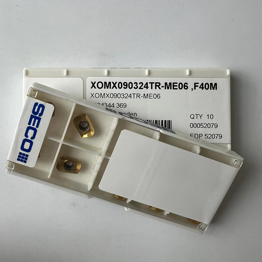 XOMX090324TR-ME06, F40M / Industrial Indexable Carbide Inserts 10 Pcs
