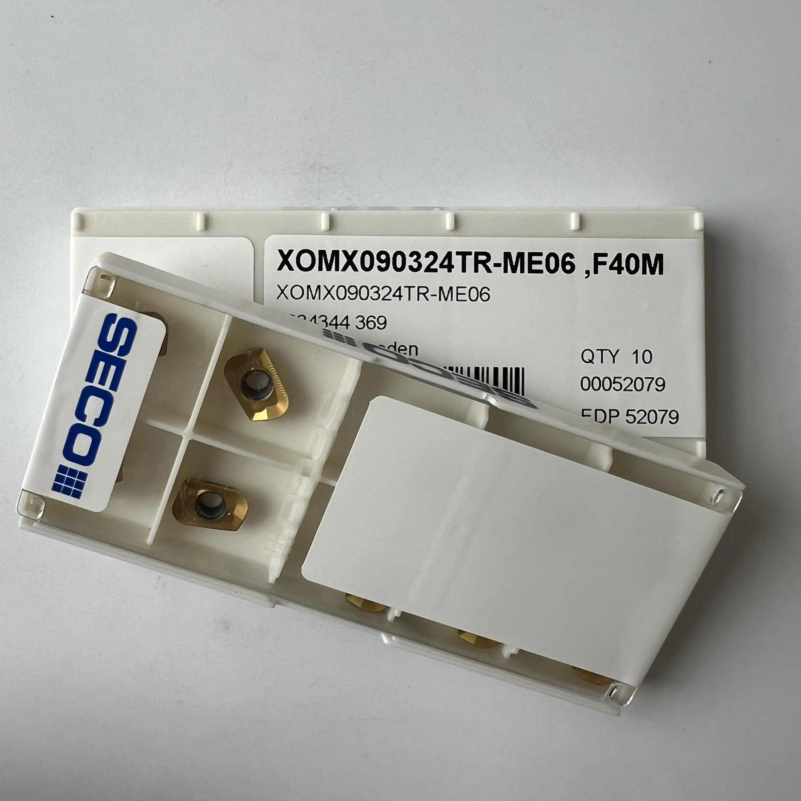 

XOMX090324TR-ME06, F40M / Industrial indexable Carbide Inserts 10 Pcs