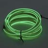 3Meters Car Interior Lighting Auto LED Strip Cigar Lighter Driving Wire Tube Neon Light