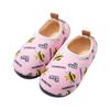 Kids' Non-Slip Velvet-Lined Cotton Slippers – Soft Sole Warm Shoes for Boys & Girls.