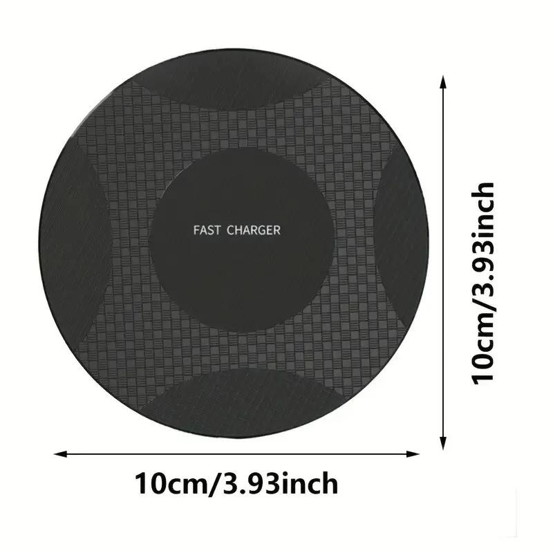 200W Fast Wireless Charger for Samsung Galaxy Note10 Plus 10+ A34 VIVO Y21G VIVO Phone Wireless Charging Pad Acrylic Gift Case