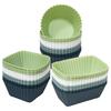 Reusable Cupcake Liners, 36 Pcs Silicone Lunch Box Dividers Non-Stick Bento Box Food-Grade Silicone Muffin Cups Bento Box-B61B