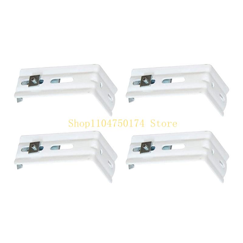 4/8pcs L Shaped Mounts Long lasting Vertical Blinds Repair Part Simple Installs top sale,New Year Gift