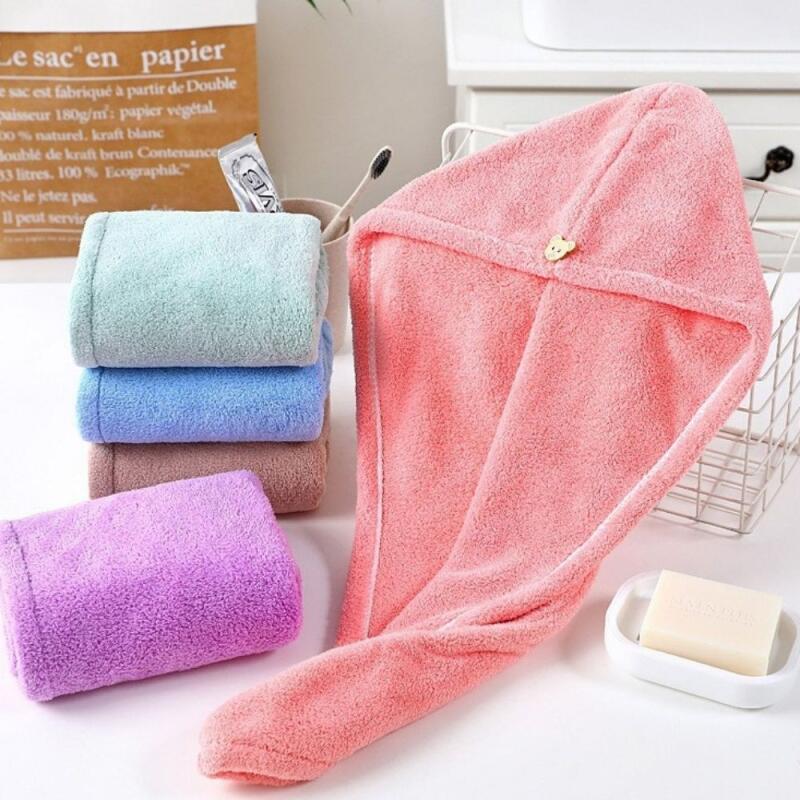 

Quick-drying hair towel [WB64C09]