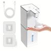 400ml USB Rechargeable  Automatic Sensor Soap Dispenser Touchless Foam Machine for Bathroom Kitchen