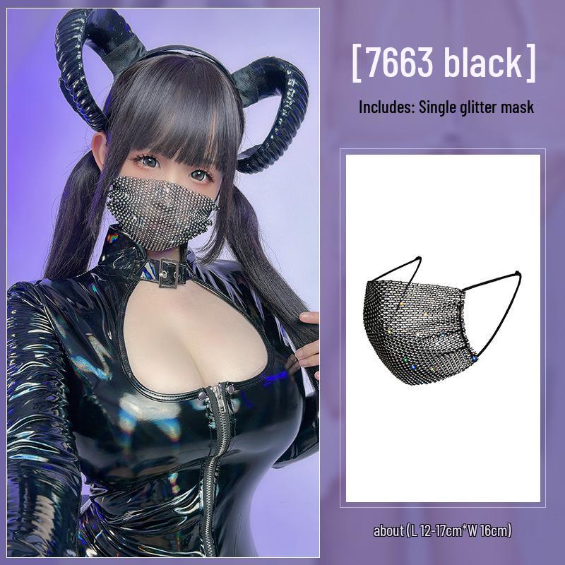 

Feimo Starlight Shimmer Imitation Diamond Breathable Red Mask Lingerie Accessory, 40-Pack One Size