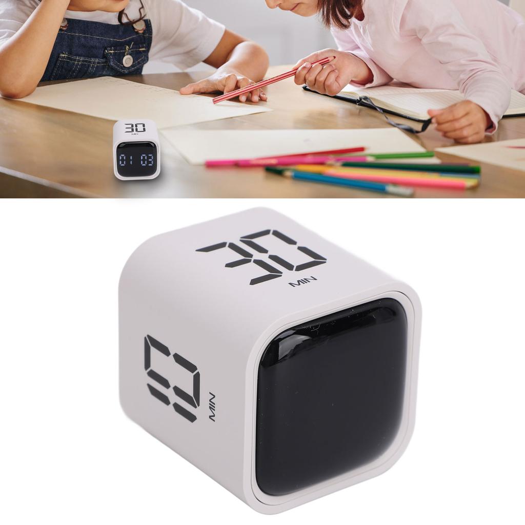 Timer Vibration Mode Type C Fast Charging Pause Function 5min 10min 30min 60min Timing Rotation Timer for Sports for Cooking