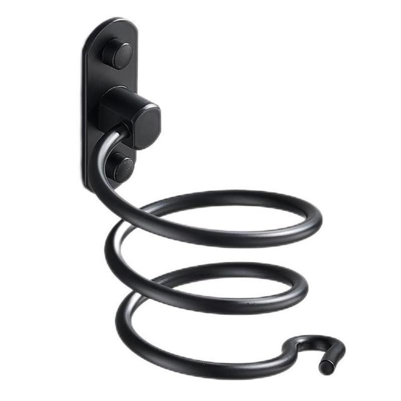 

Держатель для фена для ванной комнаты, спиральная стойка для фена, настенный алюминиевый держатель, НОВИНКА 2024 года