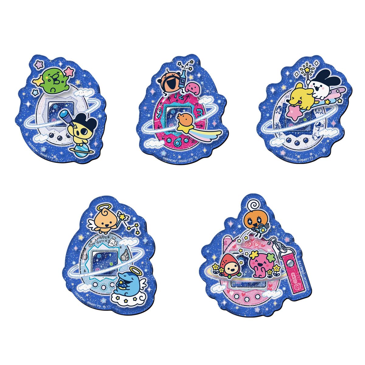 Celebration Tamagotchi 30th Character Magnets BOX 14 pieces Food Toy Unopened