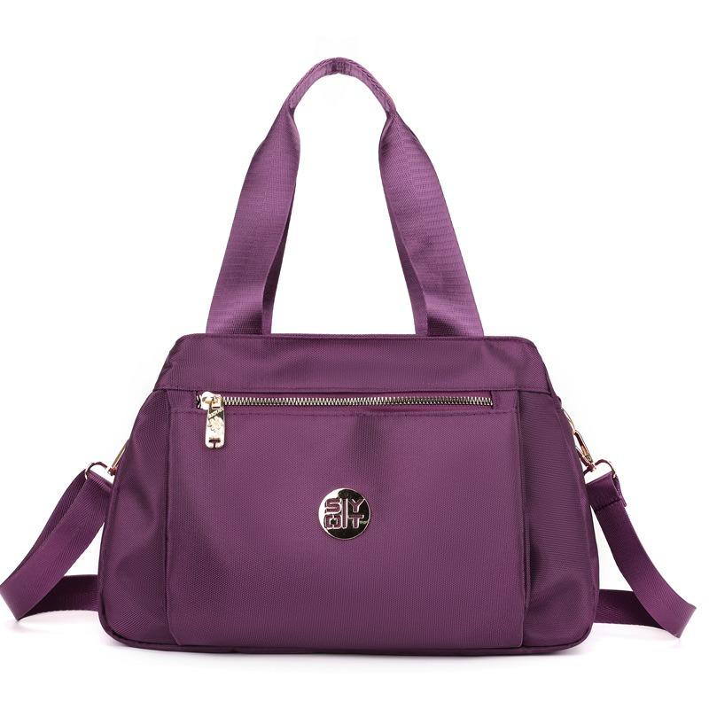 Multi-layer women's handbag, large capacity water-repellent nylon bodybag, women's shoulder bag, casual backpack