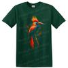 Vibrant Hornbill Bird T Shirt Colorful Tropical Wildlife Art Graphic Tee Design