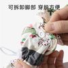 All-Season Waterproof Raincoat Small To Medium Dogs - Full-Body 4-Legged Hooded Pet Outfit With Cartoon Print