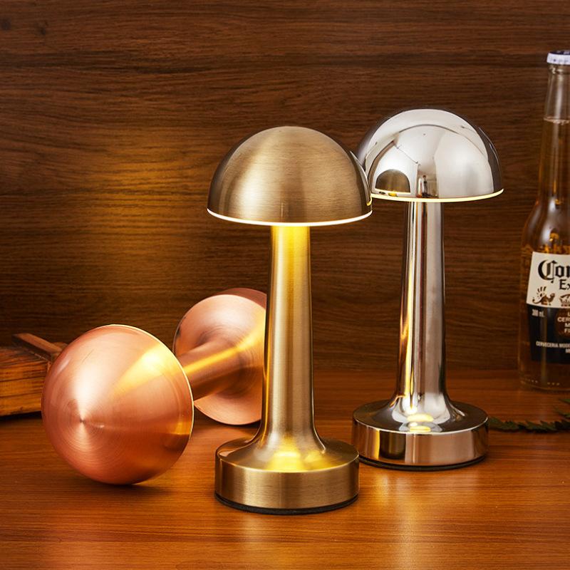 1200mAh 3 Colors LED Table Lamp Modernist Art Deco Lamp Touch Control Cordless Chargeable LED Desk Lamp Suitable for Home Decor