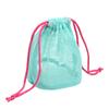 Lightweight Women Mesh Shower Caddy Bag Portable Travel Mini Toiletry Cosmetic Bag for Beach Swimming Dorm