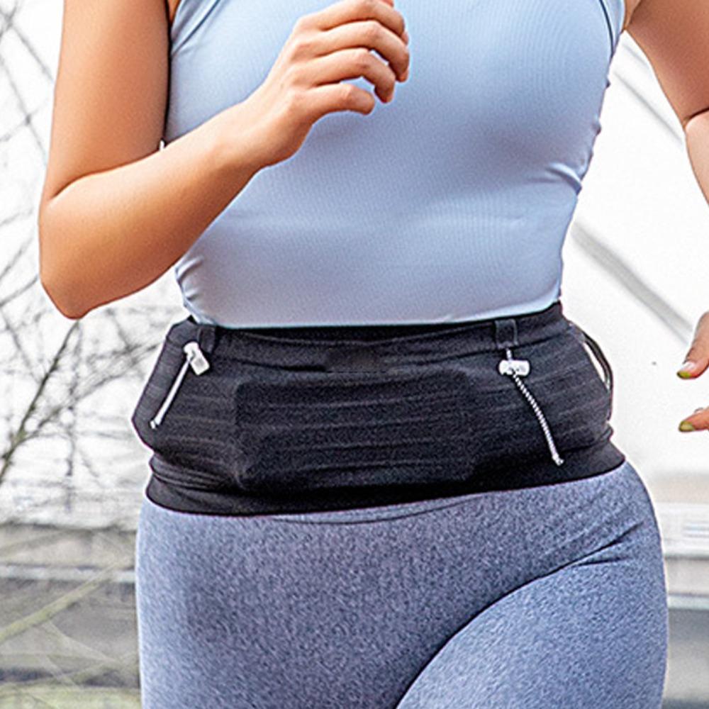 Thin Marathon Running Bag Running Belt Sports Phone Bag Invisible Waist Bag  Sports Wear