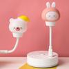 USB Night Light LED Cute Cartoon Night Lamp Bear Chick Kitten Remote Control for Baby Kid Bedroom Decoration Bedside Lamp