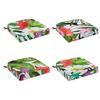 4 Piece Seat Cushions SOEST 4 Pcs 100percent  Polyester Multicolor