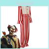 Disfraz de Payaso en un Maizal para Halloween con Diseño de Estilo Urbano para Eventos de Cosplay