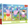 Puzzle 3x50 Die Kraft der Freundschaft Peppa Wutz 34877