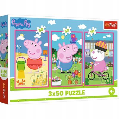 3X50 Puzzle The Power of Friendship Peppa Pig 34877