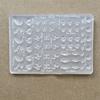 3D Silicone Flower Nail Carving Mold Butterfly Stamping Plate Nails Stencils Blossom Nail Template Thin And Washable