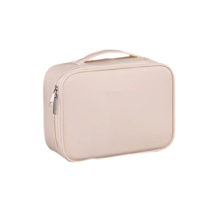Oversized Cosmetic Storage Organizer Featuring Leakproof PU Substance And Structured Interior For Efficient Travel Packing