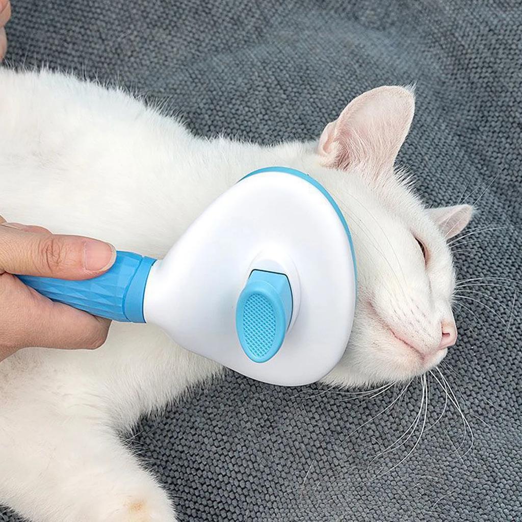 Cat Grooming Massage Brush Pet Comb Professional Open Knot Pet Hair Removal Brush Durable kitten comb Pet Accessories