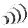 4Pcs Double Row Hand-Operated Tambourine Drums Kits 4/6/8/10 Inch Orff Percussion Instruments Children'S Gift Music Enlightenmen