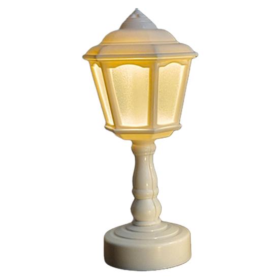 LED noční světlo jemná teplá záře bez blikání na baterie retro styl LED stolní lampa noční světlo dekorace