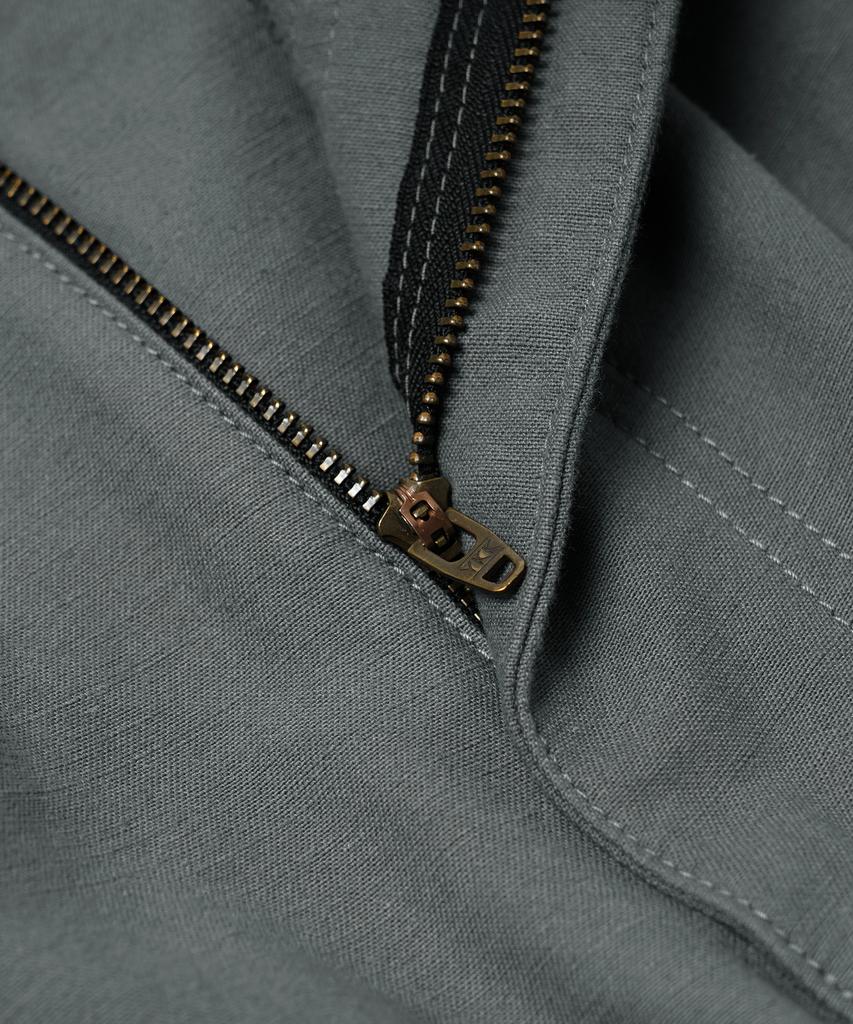 FRIZMWORKS Backsatin Royal Navy Combat Pants _ Steel Gray