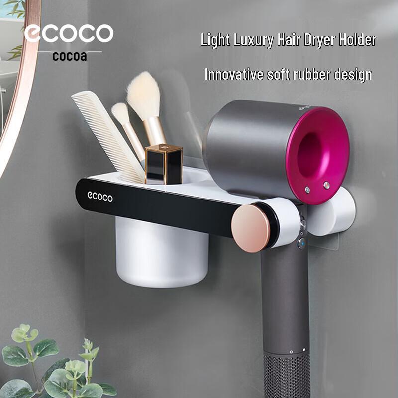 ecoco настенный держатель для фена без сверления