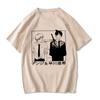 Chainsaw Unisex T Shirt Unisex EU Unisexga Cartoon Pochita Tshirt Japanese Anime Makima Harajuku Graphic Tees Clothing Tops Tshirt