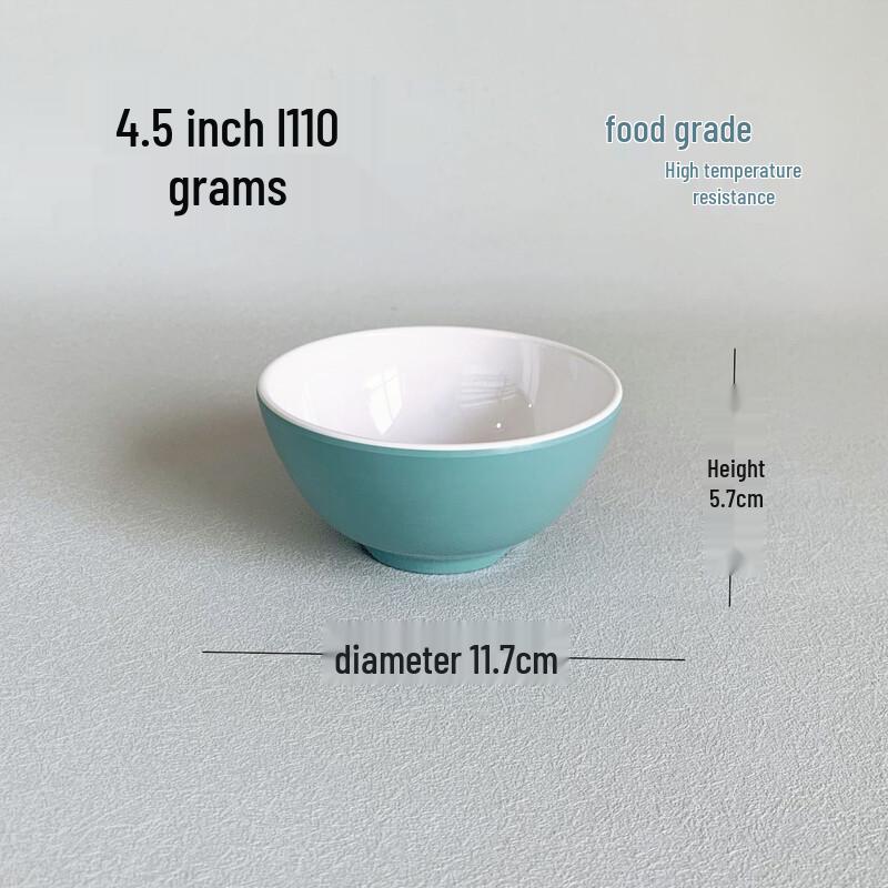 777 Two-Tone Melamine Rice Bowl