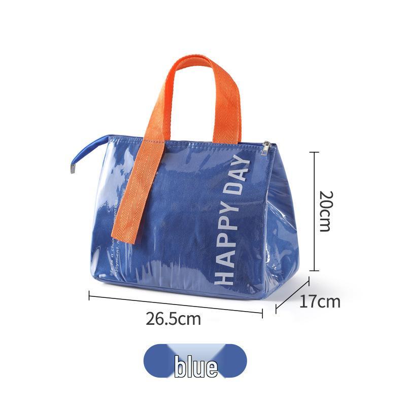Dopamine Insulated Bento Lunch Bag - Large Capacity for Office, Camping, or Picnic