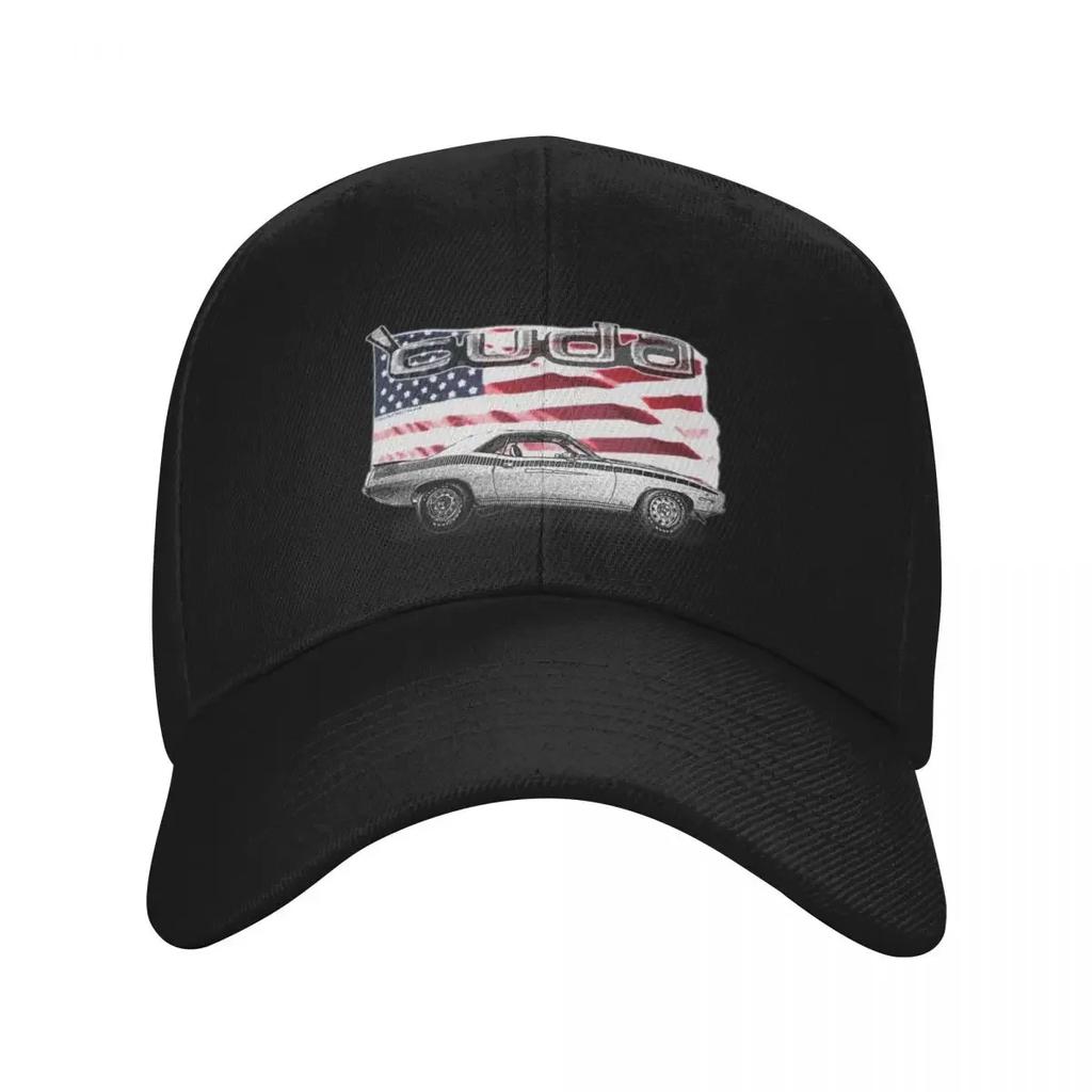 70s Cuda Baseball Cap Unique Hats Designer Cap Mens Hats Womens