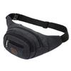 New Canvas Fanny Pack Men's Construction Site Work Mobile Phone Bag Outdoor Sports Running Casual Multi-functional Breast Bag Women