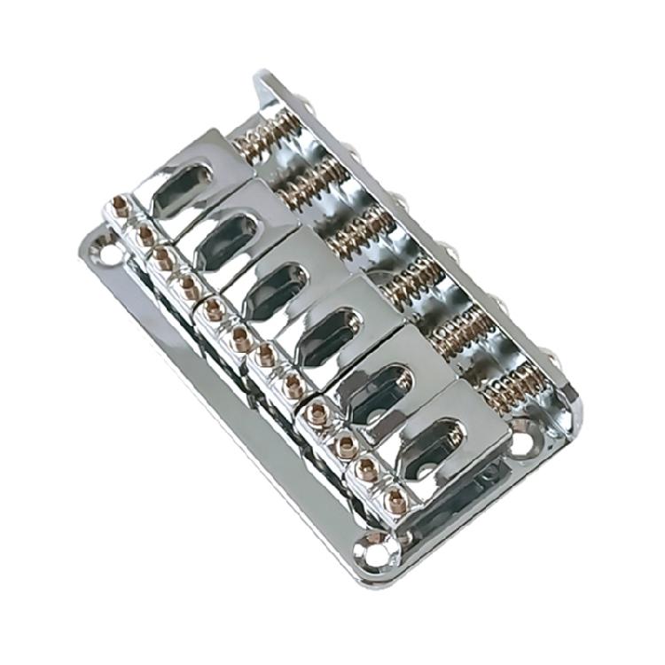 6 String Guitar Bridge Roller Tailpiece Hardtail Cigar Box with Mounting Screws